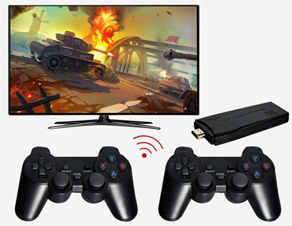 Retro Video Game Console 20,000+ Games 2 Wireless Controllers 4K HDMI Gaming