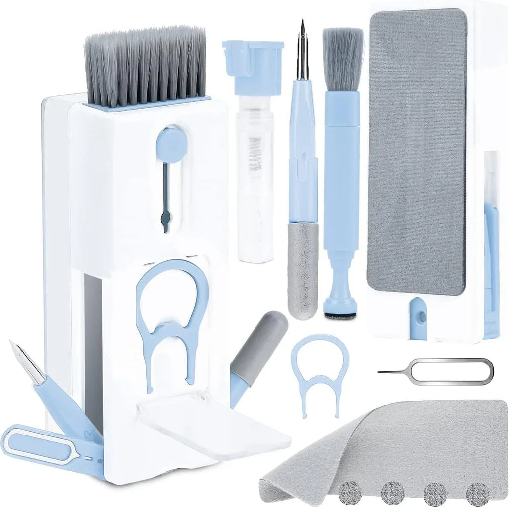 11-in-1 Gadget Cleaning Kit for Keyboards, Earbuds & LCD Screens, Versatile Tool