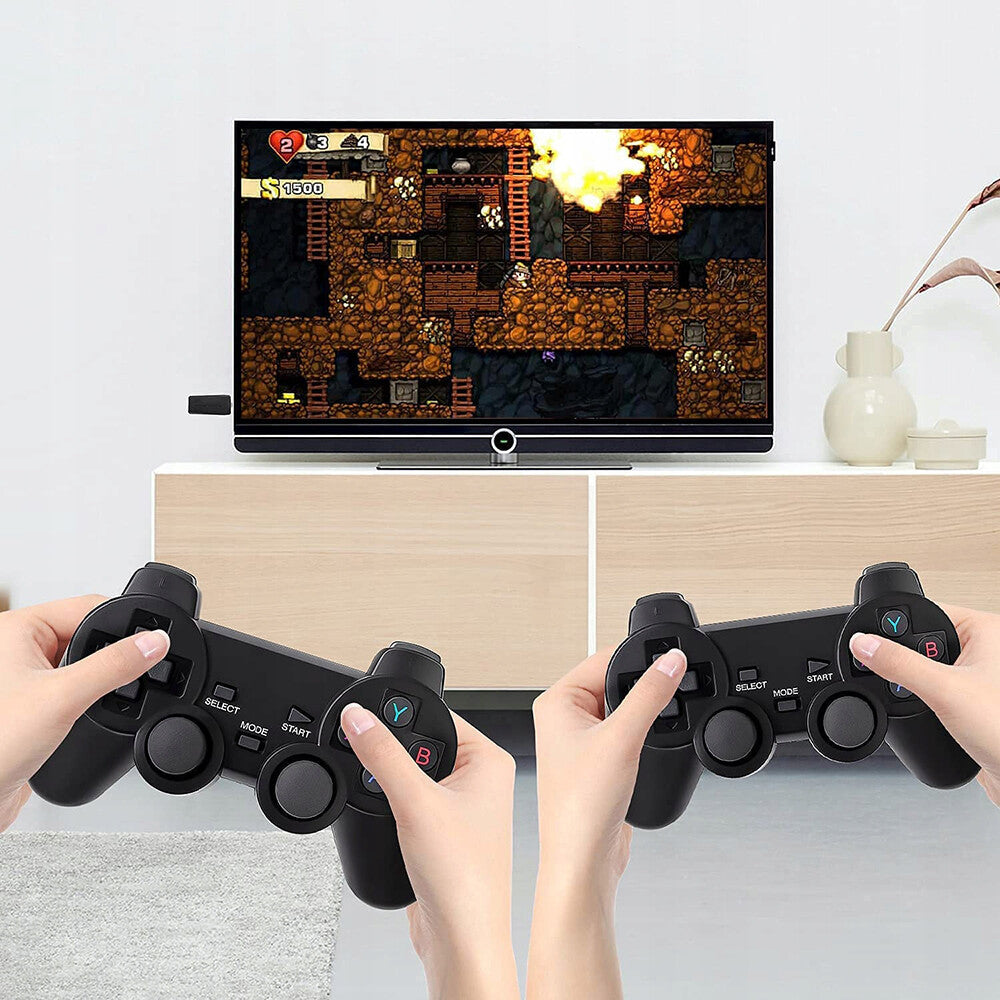 Retro Video Game Console 20,000+ Games 2 Wireless Controllers 4K HDMI Gaming