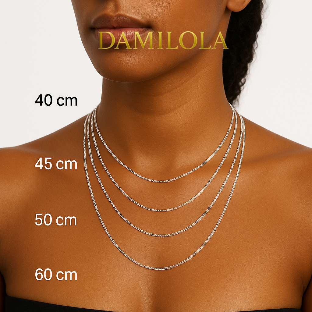 Jamaica 14 Parish Engraved Map Necklace 3.5cm - Gold/Silver