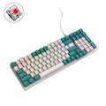 ZIYOU LANG  K3 100 Keys Game Glowing Wired Mechanical Keyboard, Cable Length: 1.5m, Style:, K3  Water Green Version Red Axis, K3 Bee Version Red Axis, K3 Micro Light Hot Plug Version Red Axis, K3 Water Green Hot Plug Version Green Axis                 ...