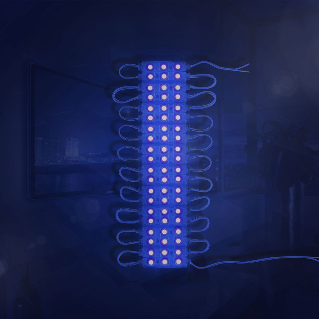Blue LED Module 12V IP67 Waterproof 1.5W Sign Backlight~5240